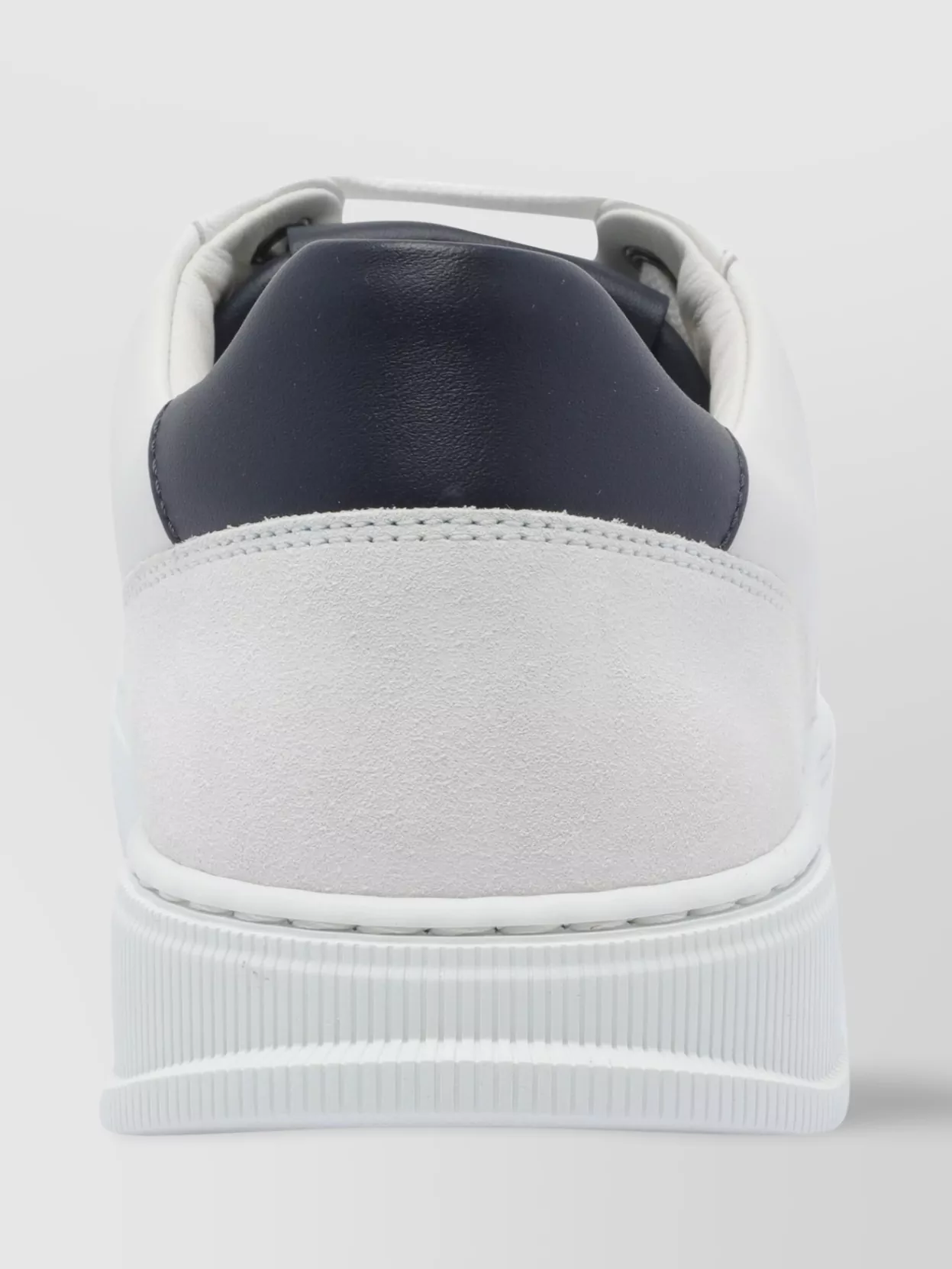 Ferragamo Low Top Leather And Suede Sneakers