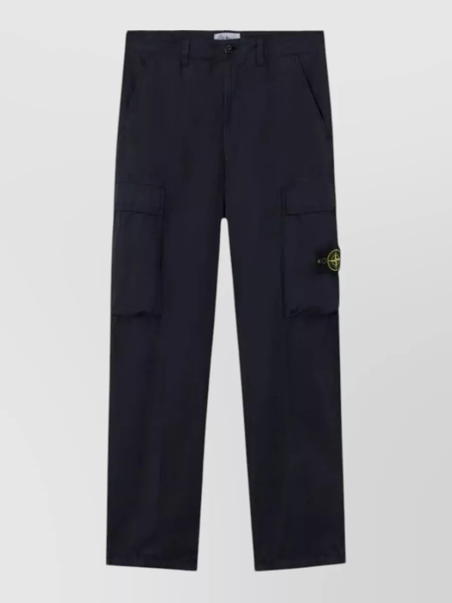 Stone Island Cotton Slim-Fit Trousers