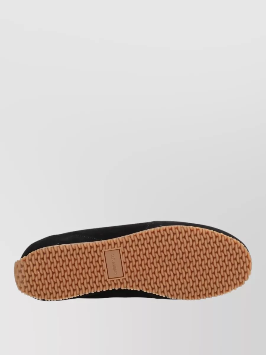 Axel Arigato Suede Sneakers With Rubber Sole And Round Toe