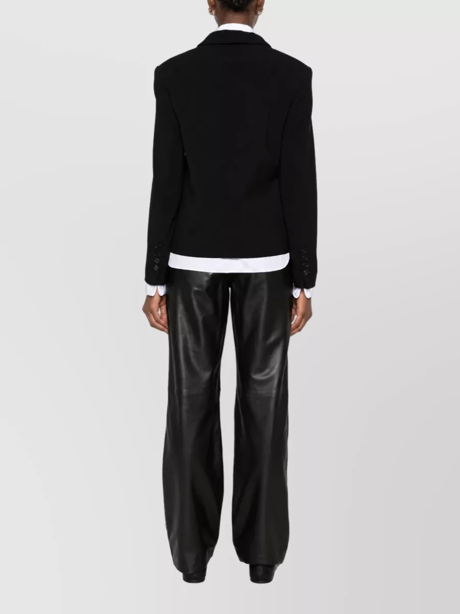 Totême Wool Single-Breasted Blazer Jacket