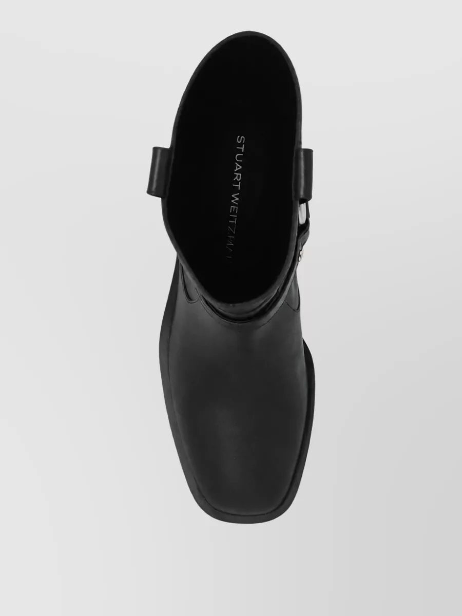 Stuart Weitzman Leather Ankle Boots