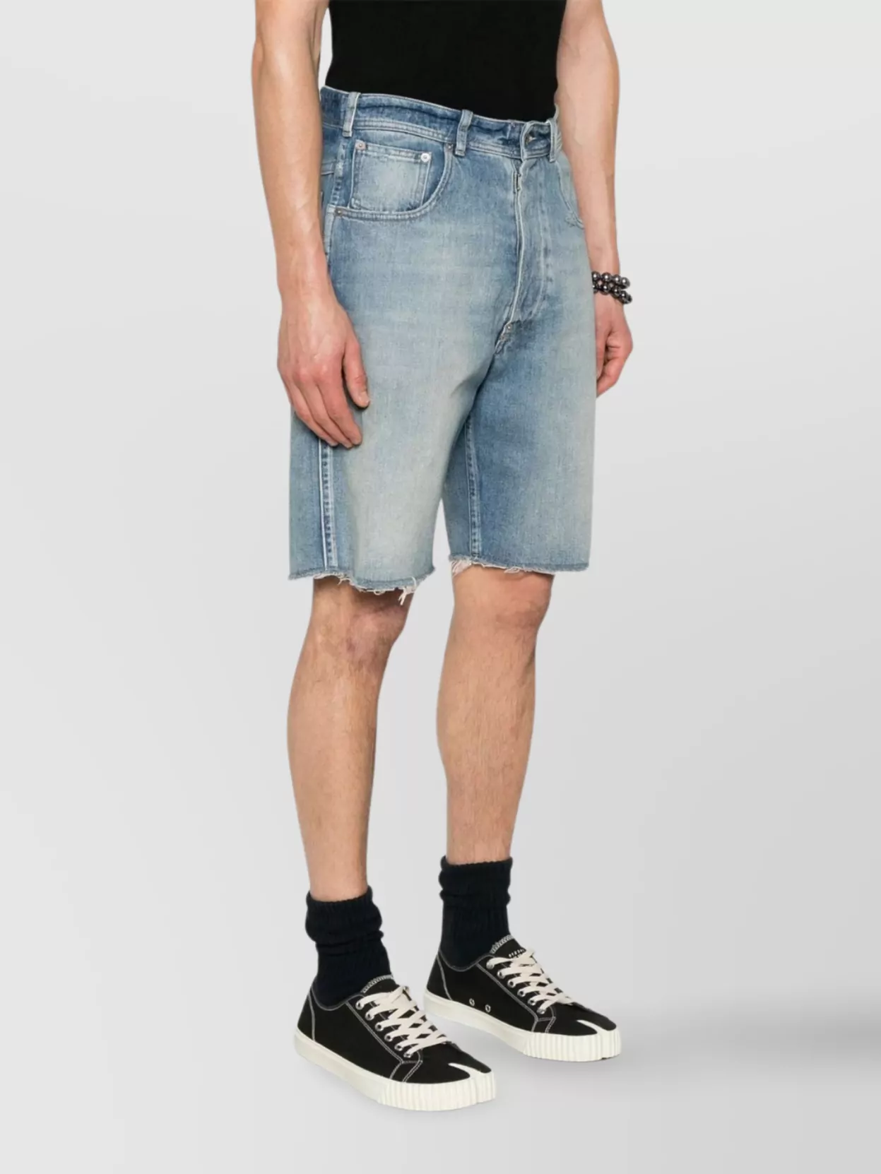 Maison Margiela Denim Shorts Back Adjustable