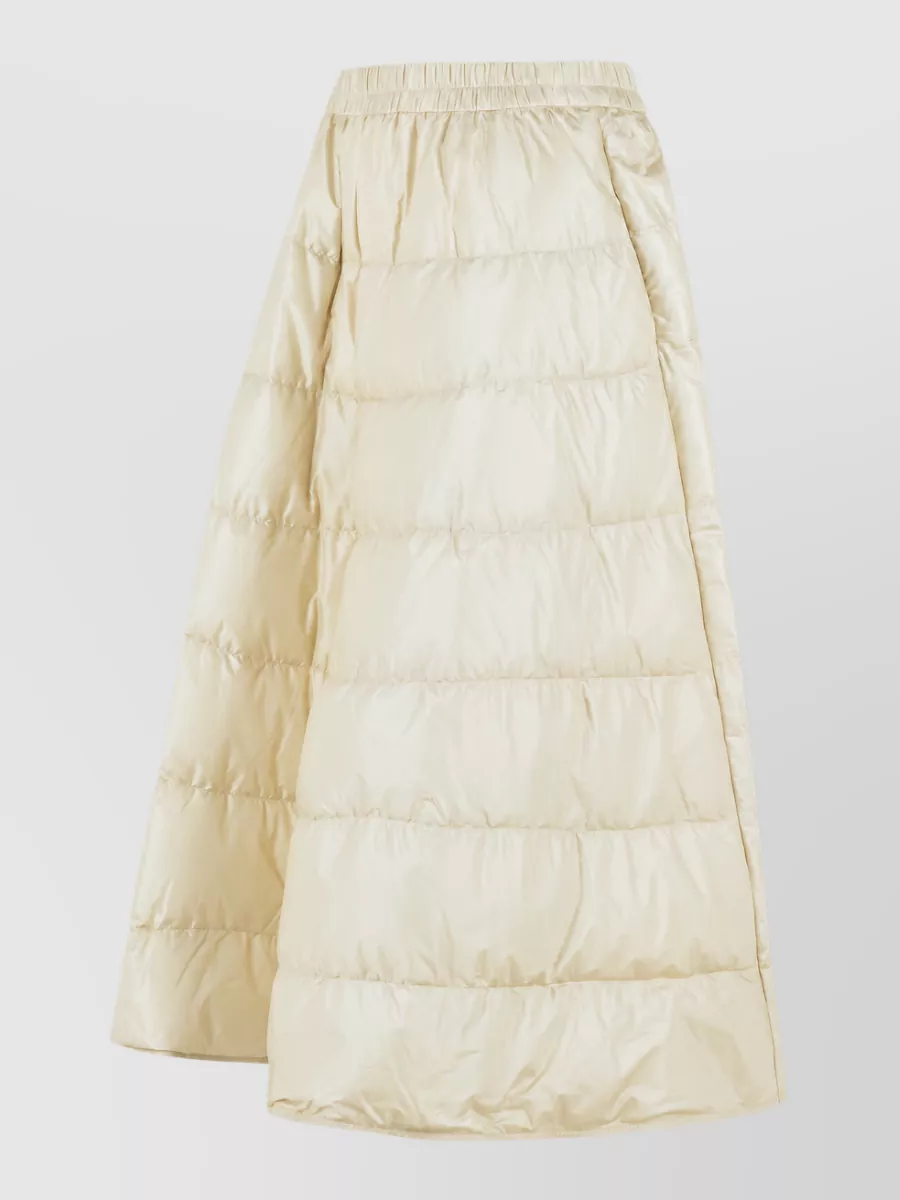 Moncler padded midi skirt