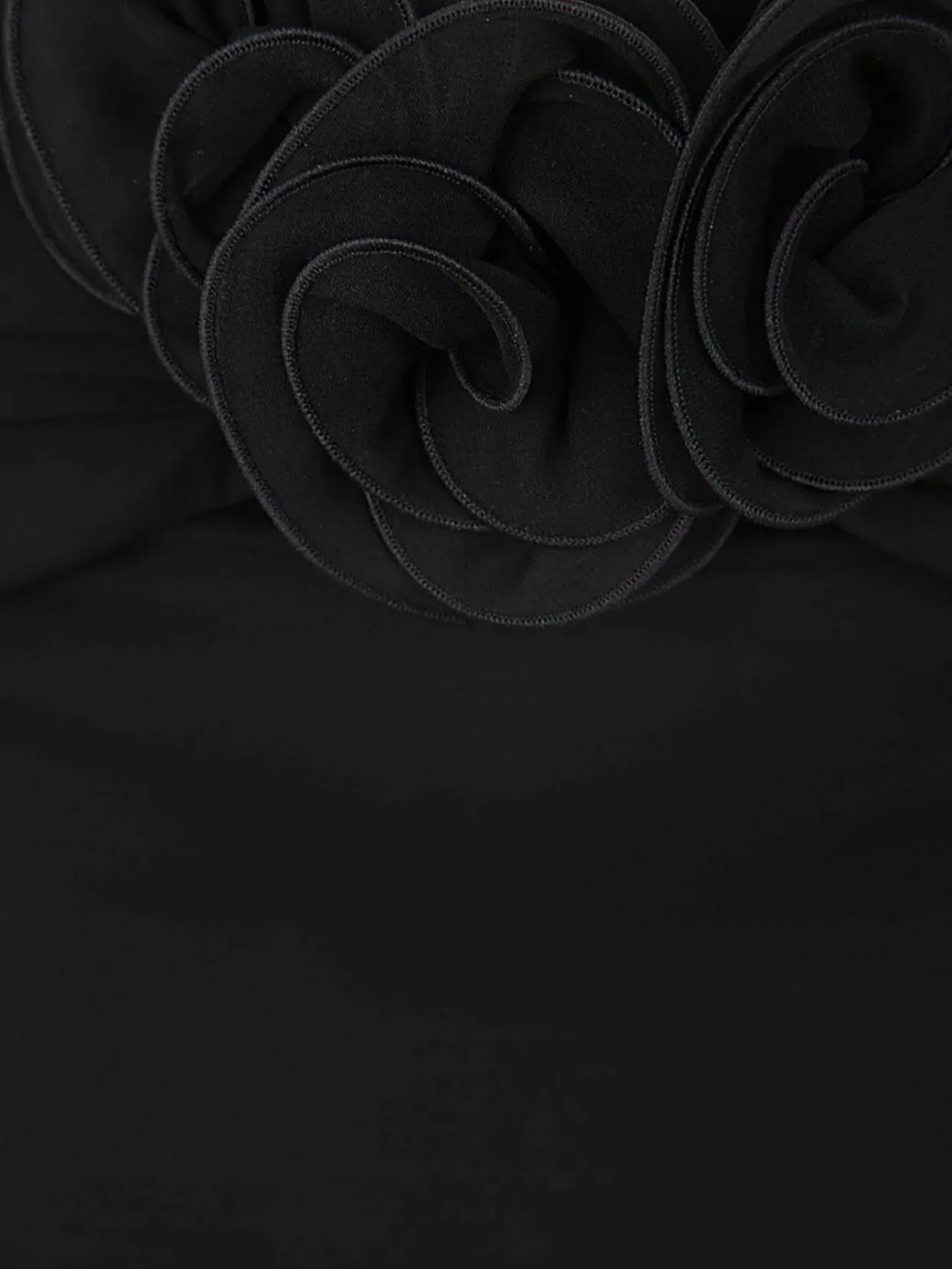 Magda Butrym Embellished Floral High-Waisted Ruched Midi Skirt