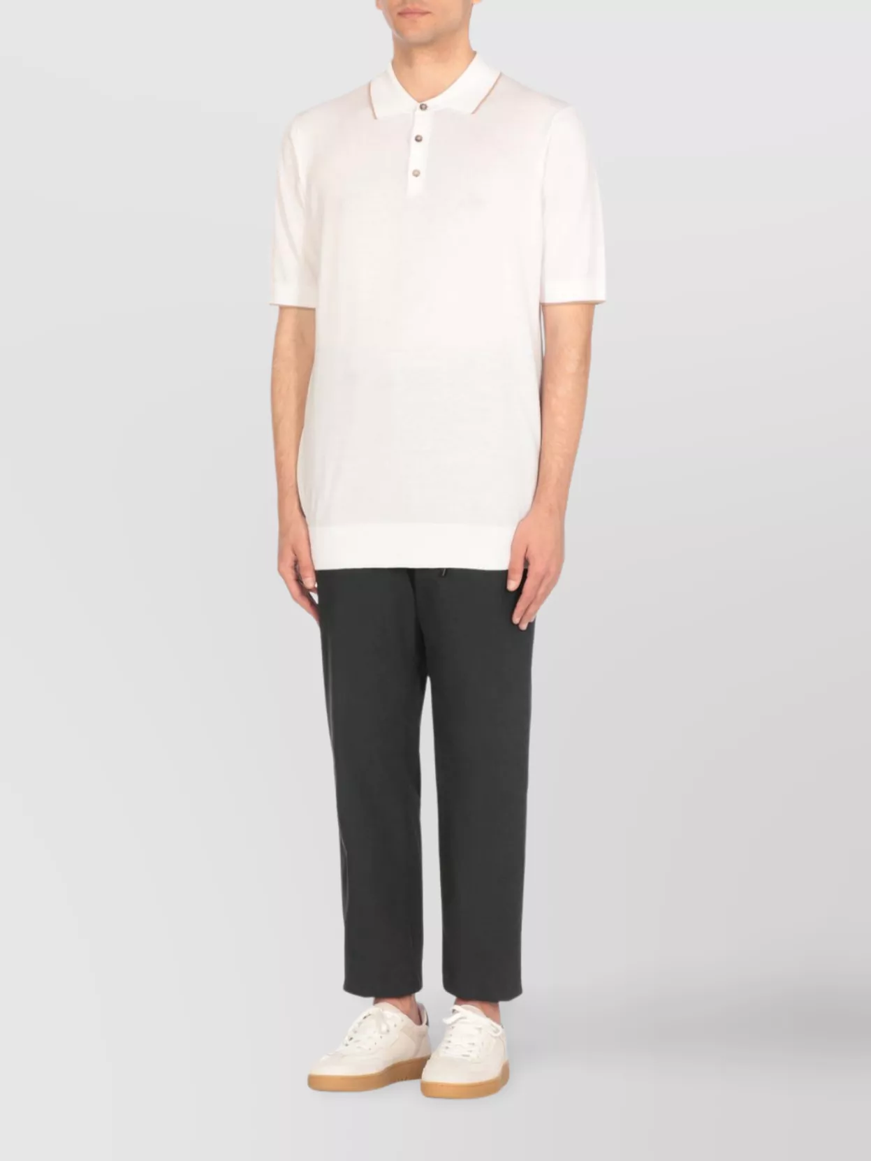 Peserico Men's Cotton Polo Shirt