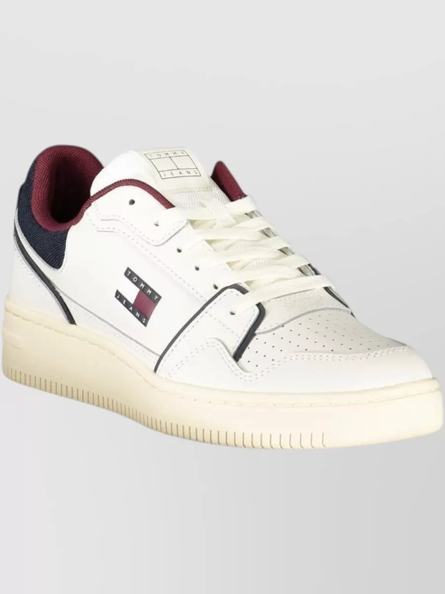 Tommy Hilfiger Leather Panelled Low-Top Sneakers