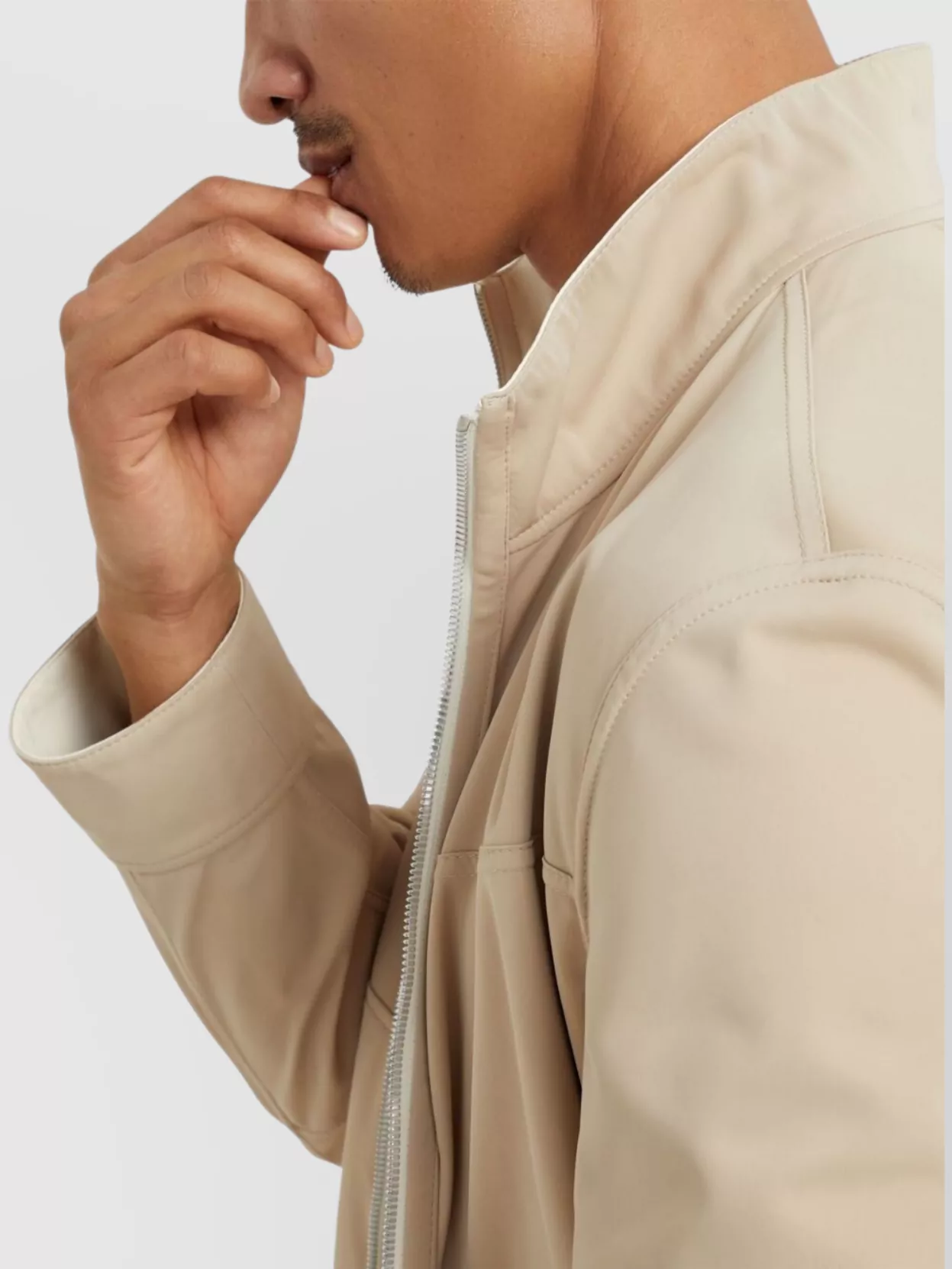 Brunello Cucinelli Reversible Bomber Jacket Leather