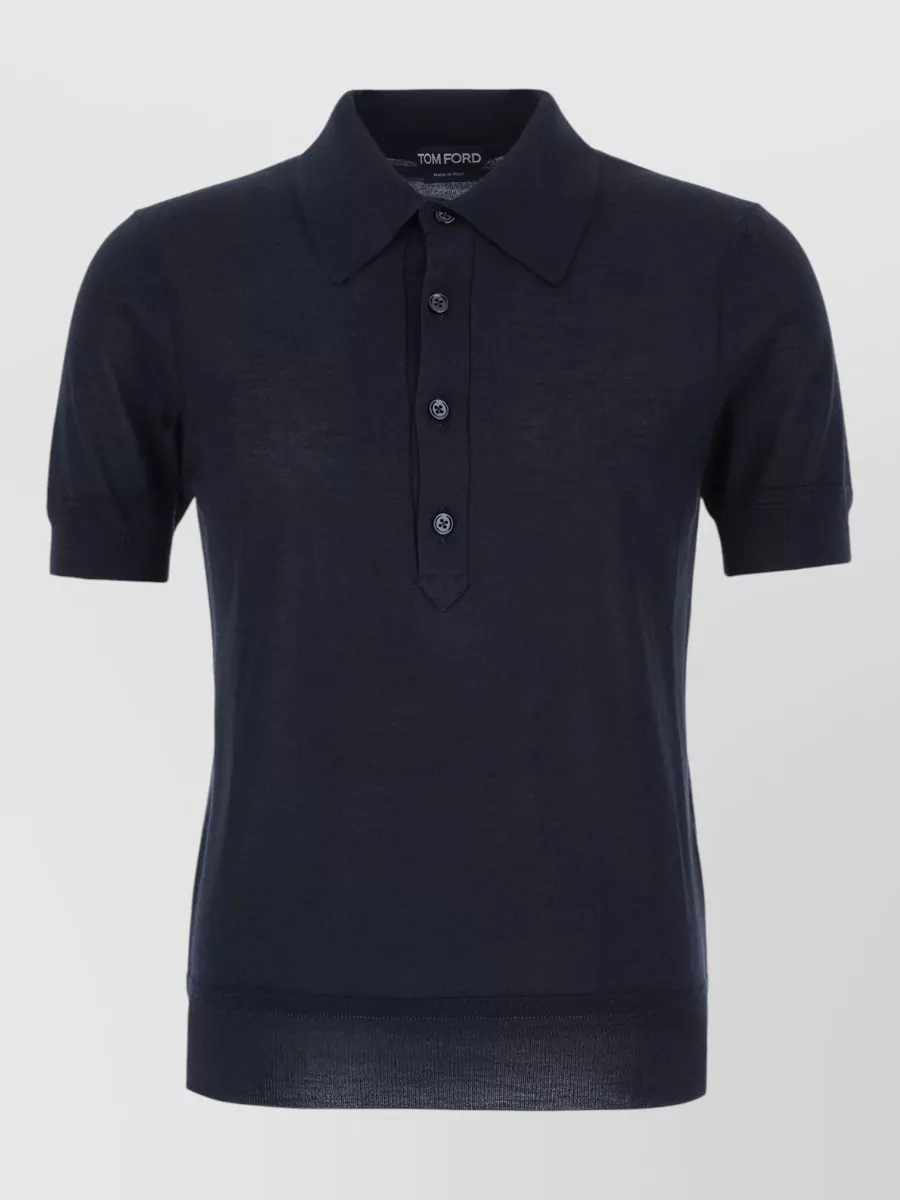 Tom Ford cashmere silk polo shirt