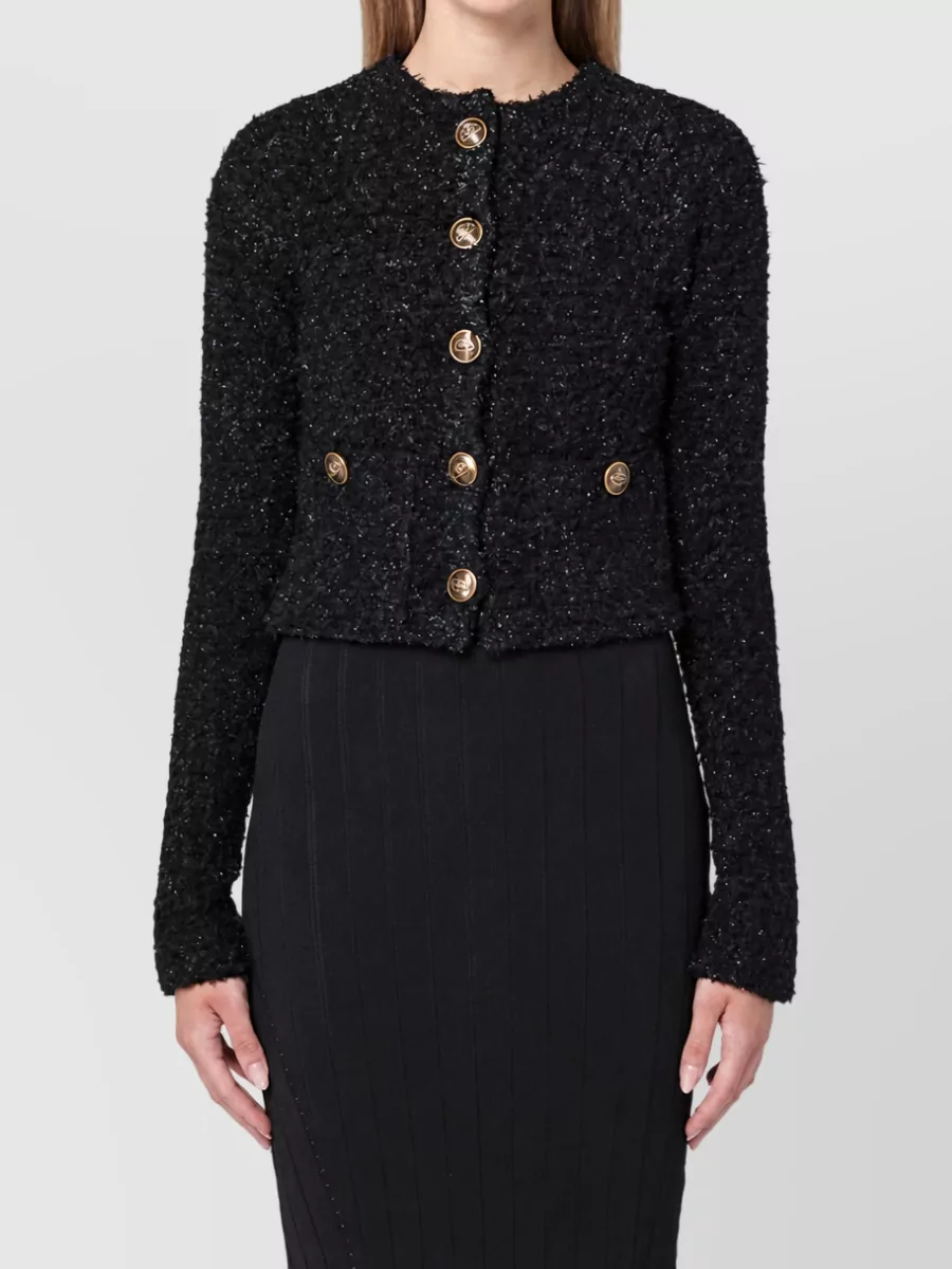 Balenciaga Cropped Cotton Jacket