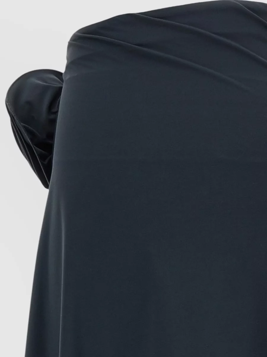 Magda Butrym Asymmetric Draped Swim Skirt