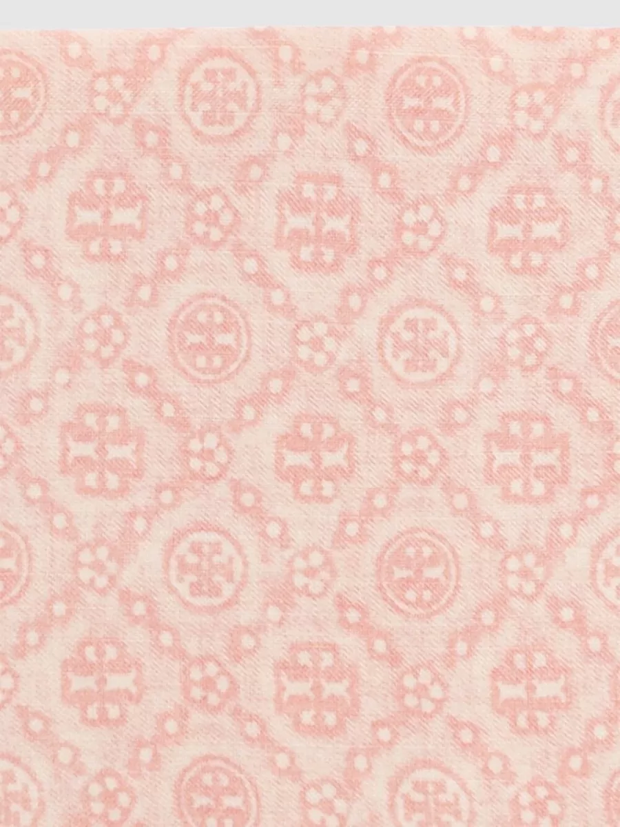 Tory Burch Wool And Silk Scarf
