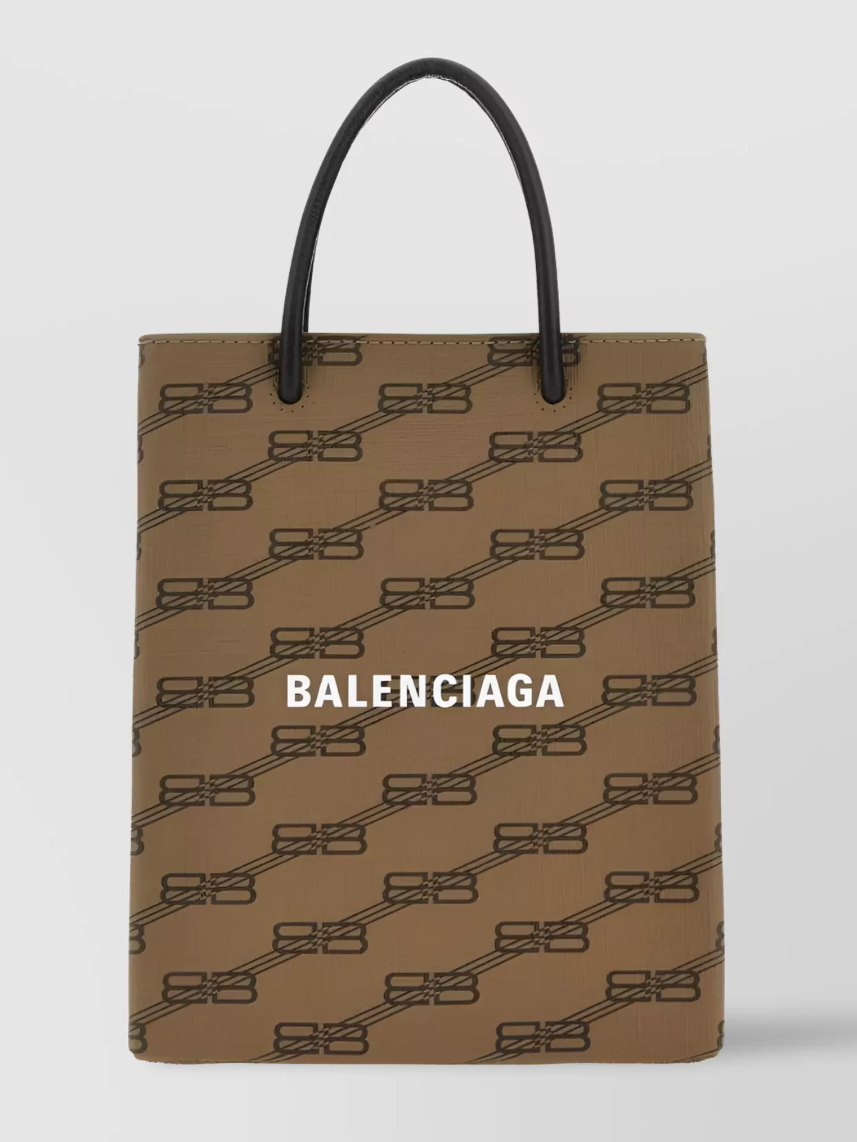 Shop Balenciaga Versatile Top Handle Tote Bag In Brown