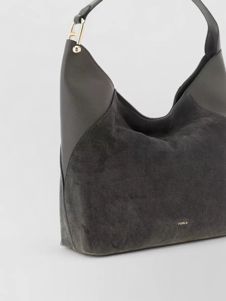 Furla Lara Large Shoulder Bag Metal Hardware