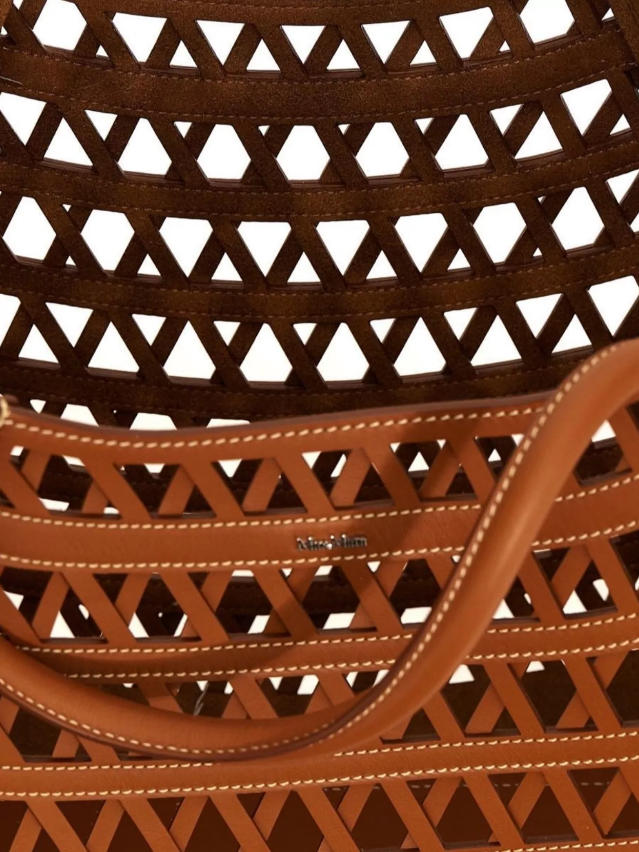 Max Mara "Cut-Out Design" Tote Bag With Dual Handles