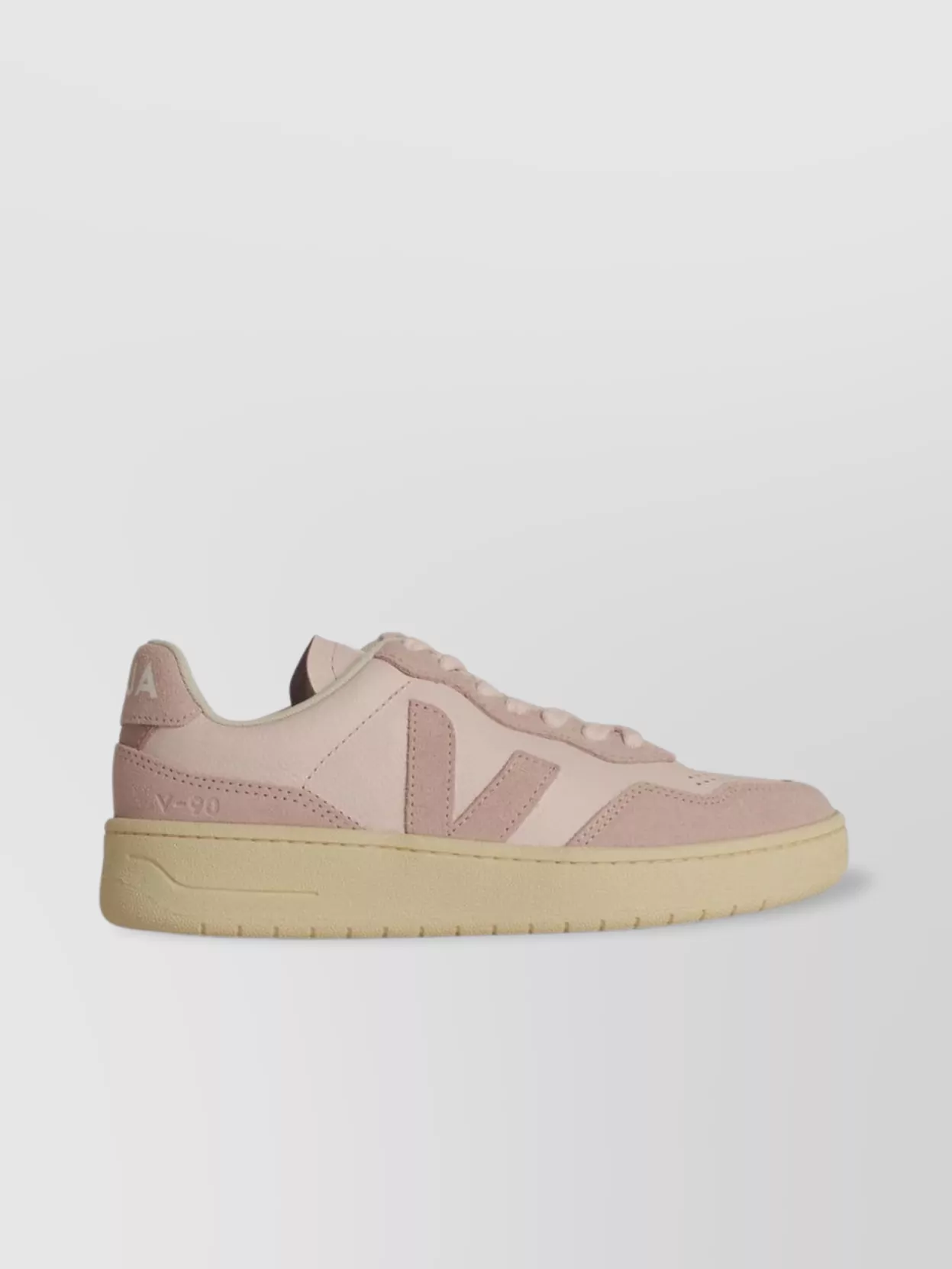 Veja Leather Low-Top Sneakers Rubber Sole
