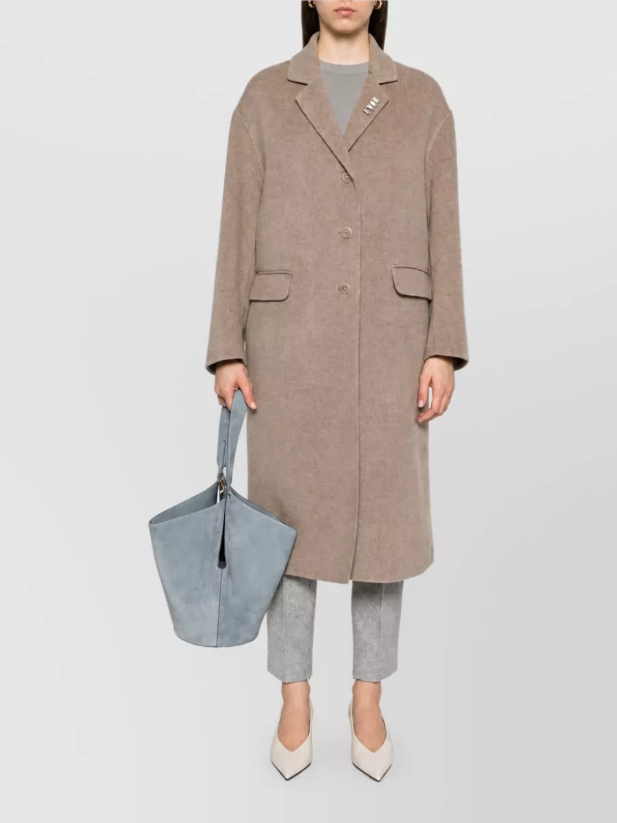 Ermanno Scervino Single-Breasted Coat