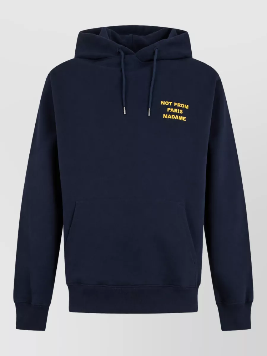 Drôle De Monsieur cotton hoodie