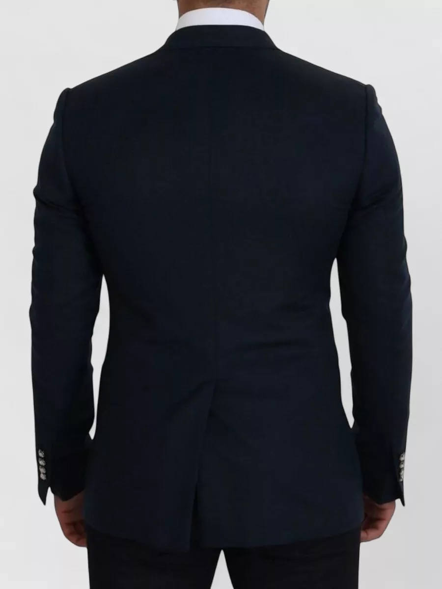 Dolce&Gabbana Cashmere Silk Double-Breasted Blazer
