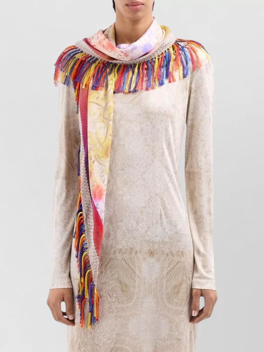 Pierre Louise Mascia Printed Silk Scarf