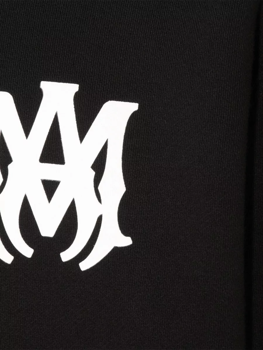 Amiri Cotton Logo-Print Hoodie