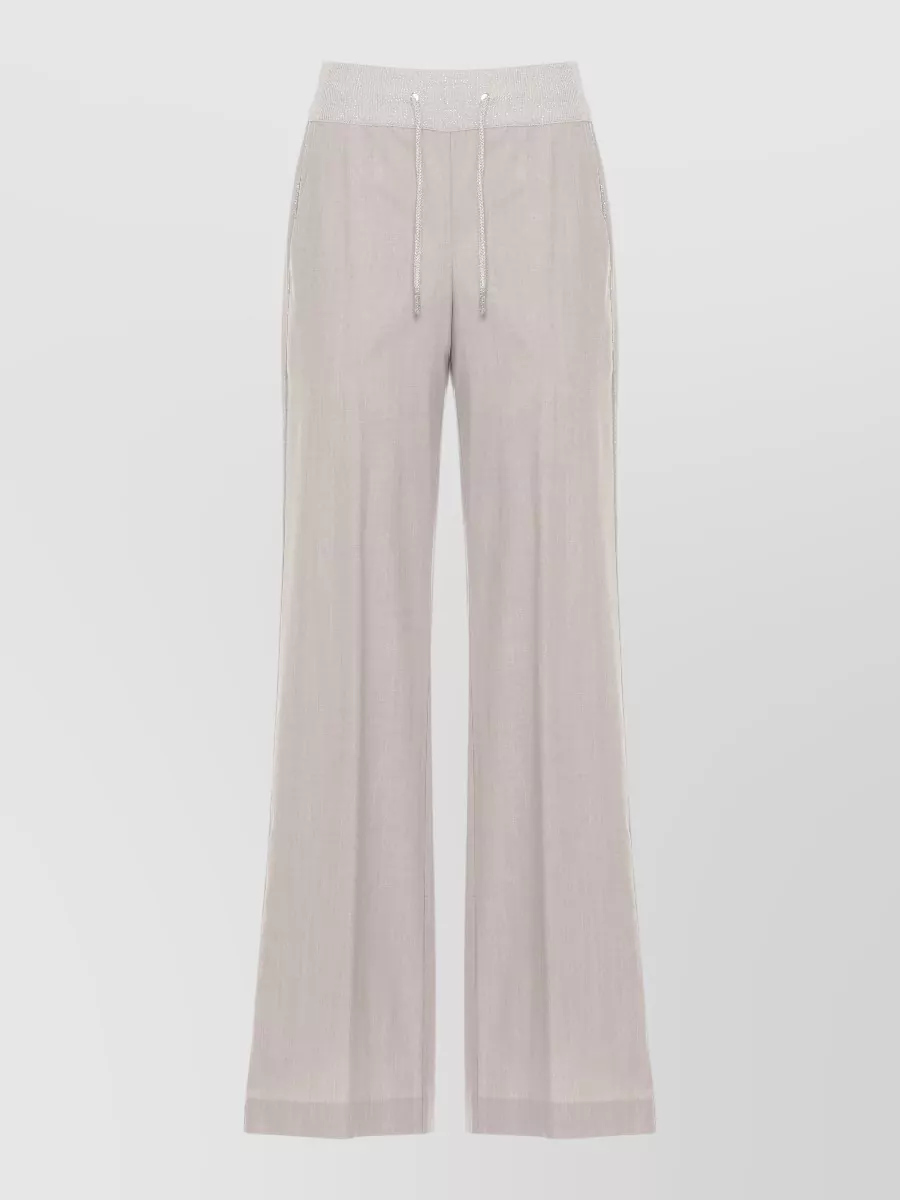 Panicale wide-leg trousers