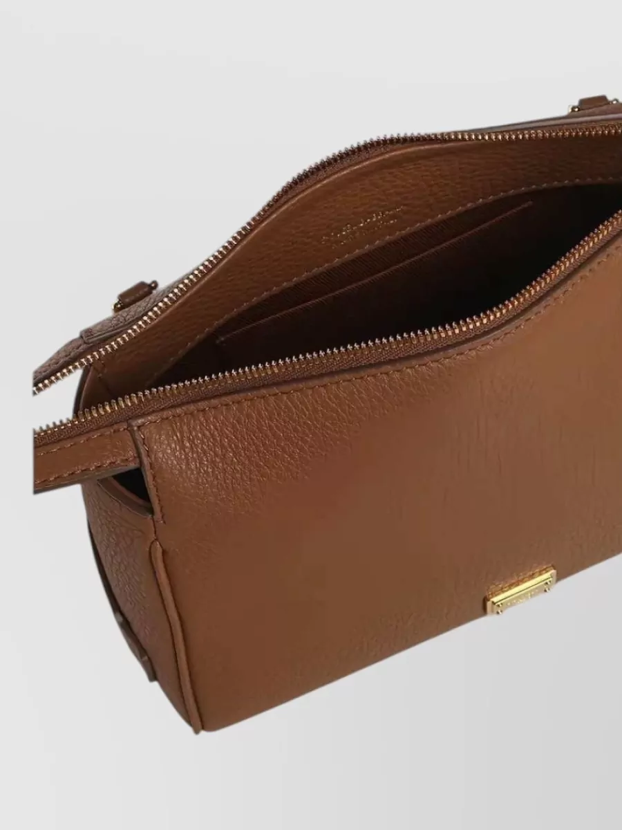 Dolce&Gabbana Vittoria Calf Leather Shoulder Bag