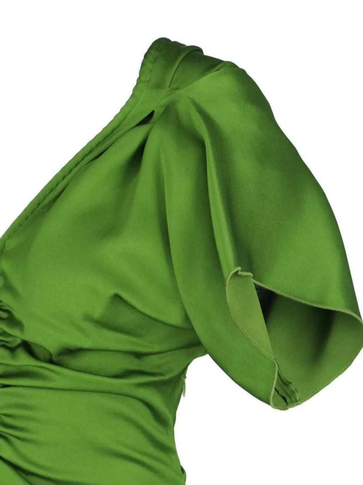 Victoria Beckham Knee Length Dress Asymmetric Design