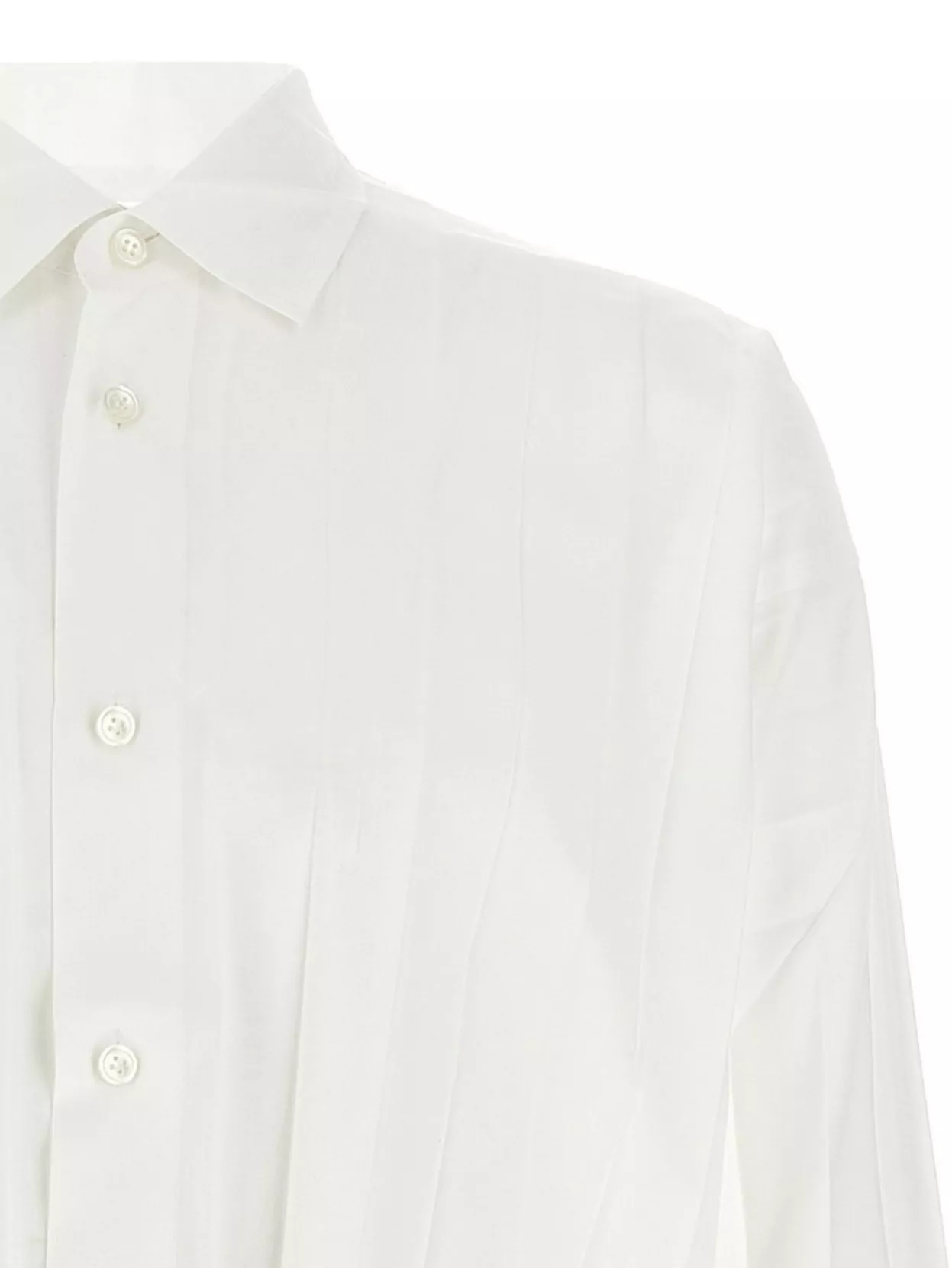 Issey Miyake 'sharp Pleated Long Sleeves Shirt'
