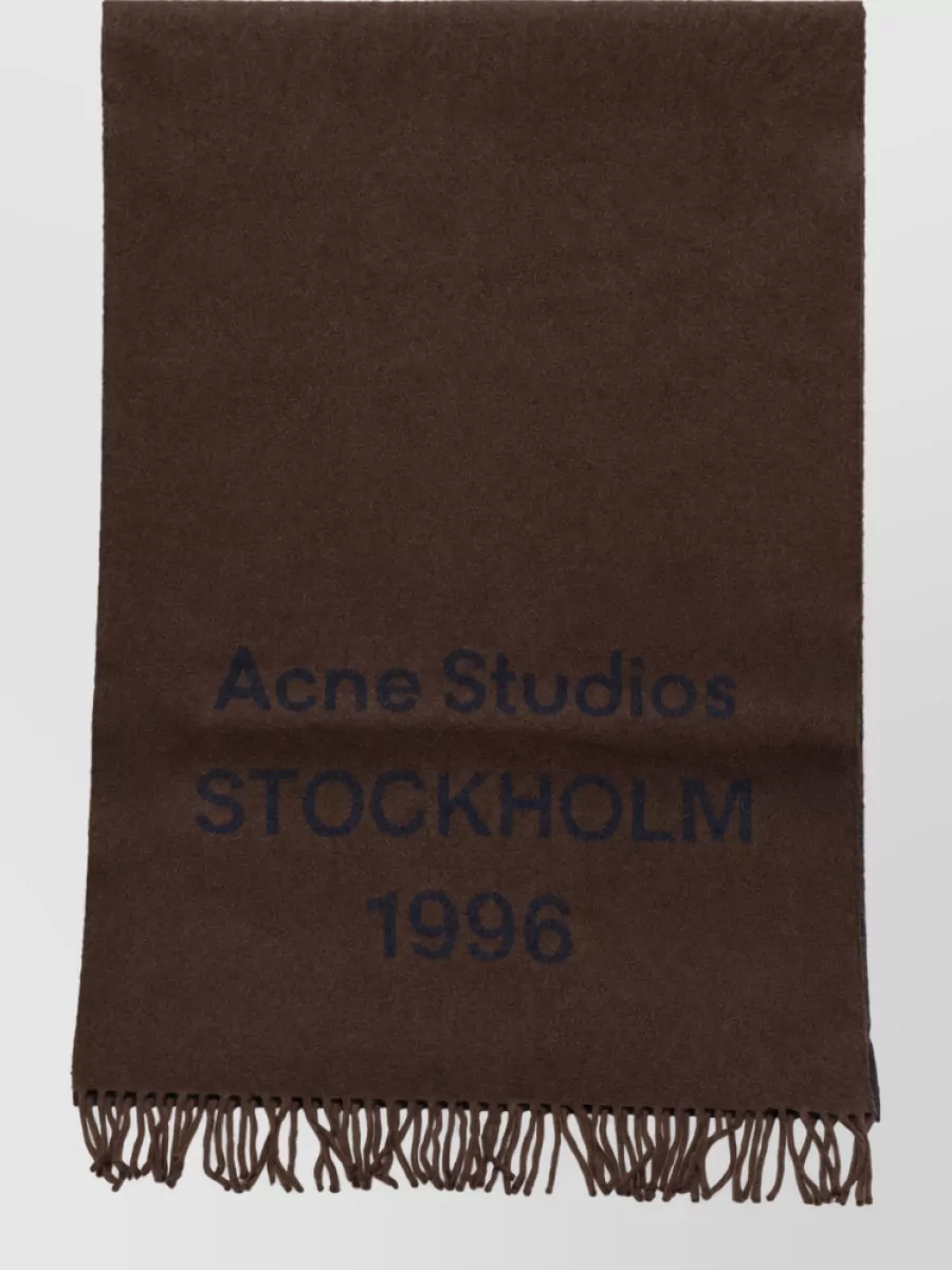 Acne Studios wool scarf