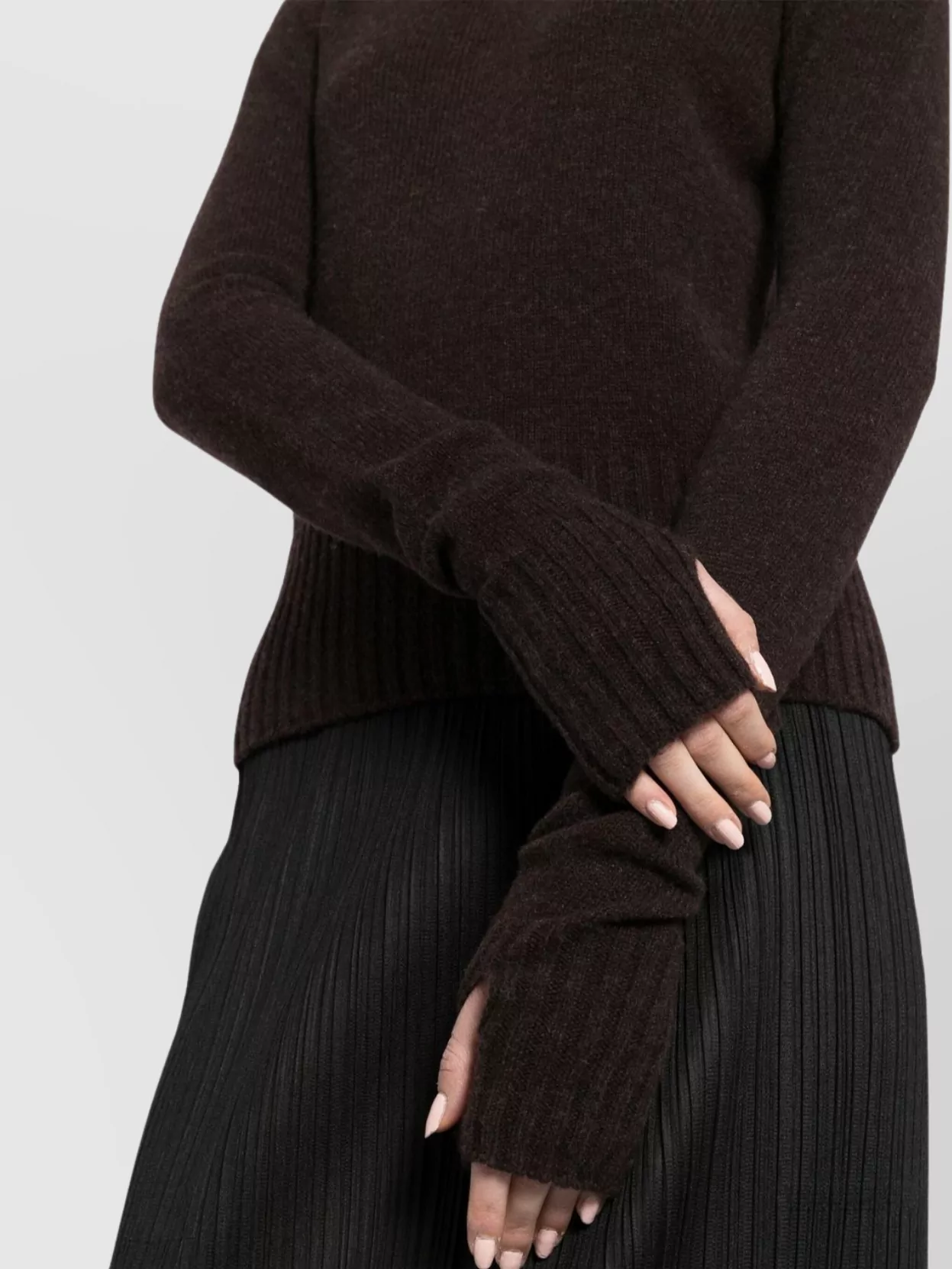 Lemaire Ribbed Crew-Neck Knit Jumper