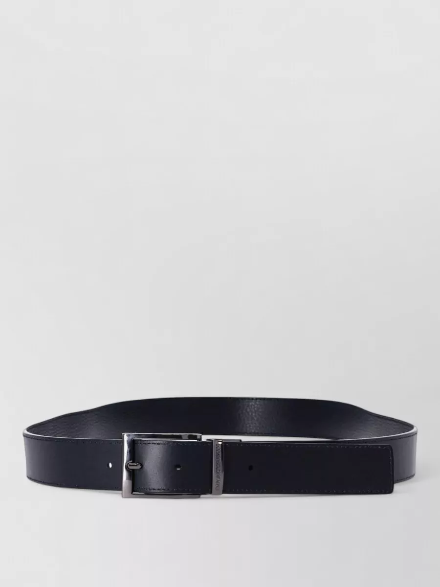 Emporio Armani Leather Reversible Belt