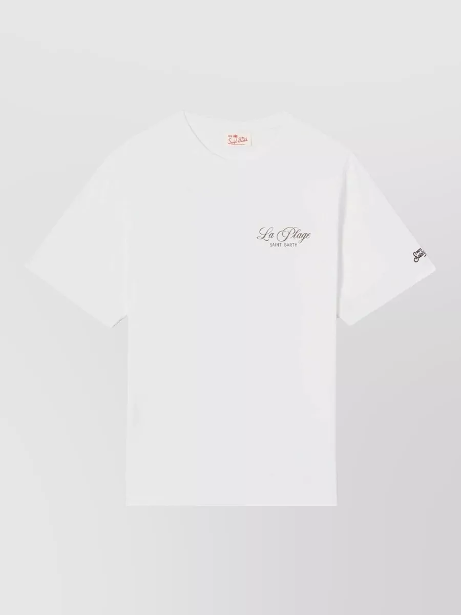 Mc2 Saint Barth Printed Cotton T-Shirt