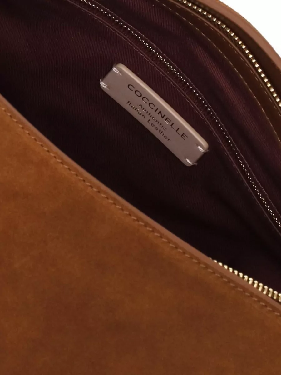 Coccinelle Suede Shoulder Bag