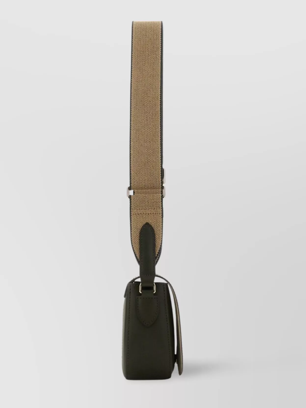 Longchamp "streamlined" Shoulder Bag With Adjustable Strap And Metal Hardware