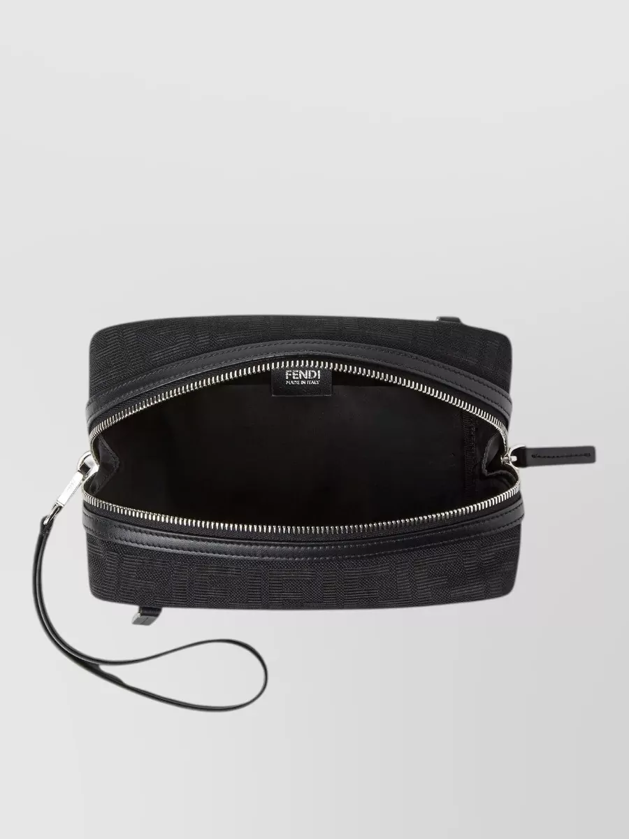 Fendi Jacquard Clutch Bag