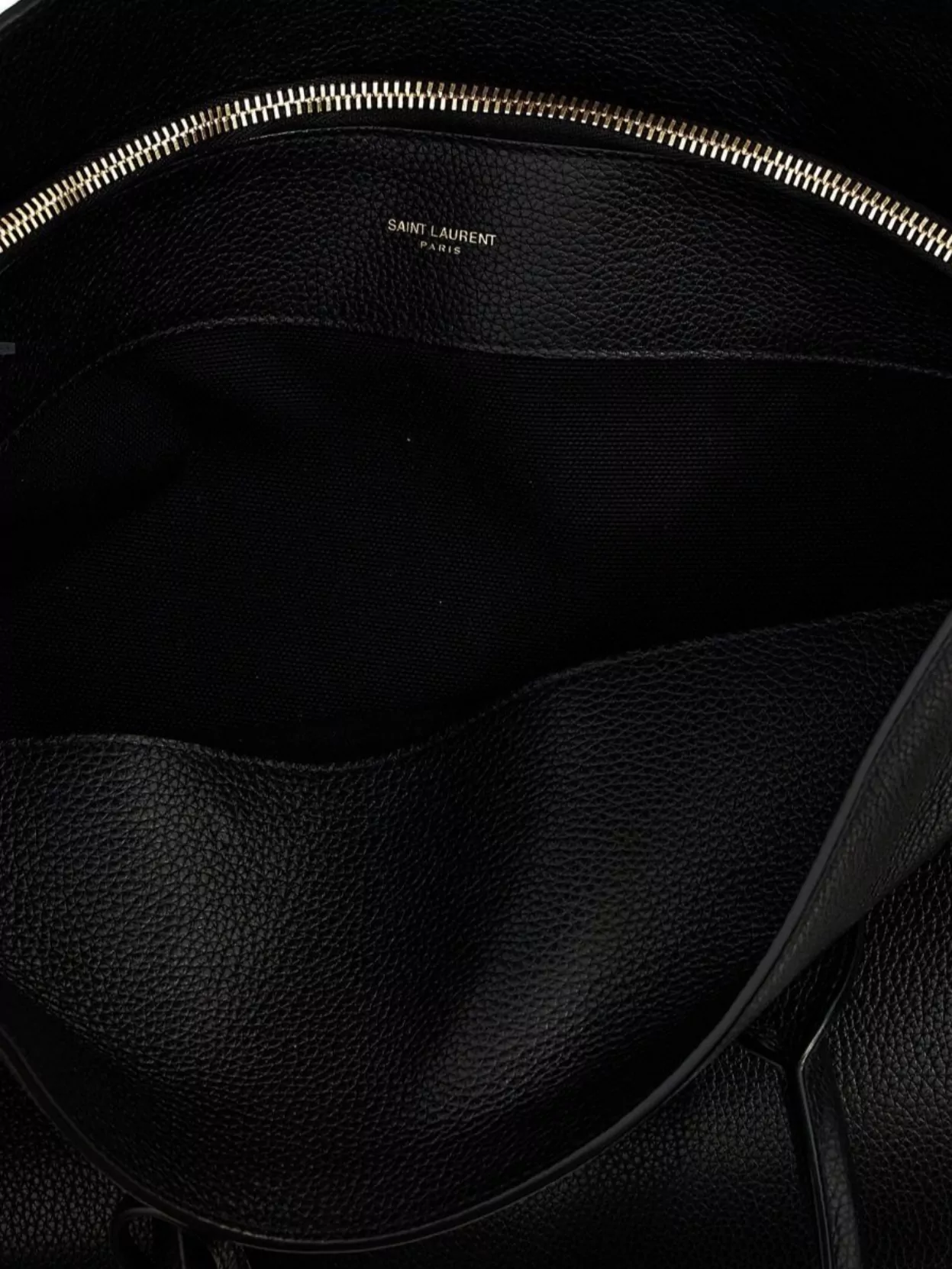 Saint Laurent Detachable Strap Structured Tote Bag