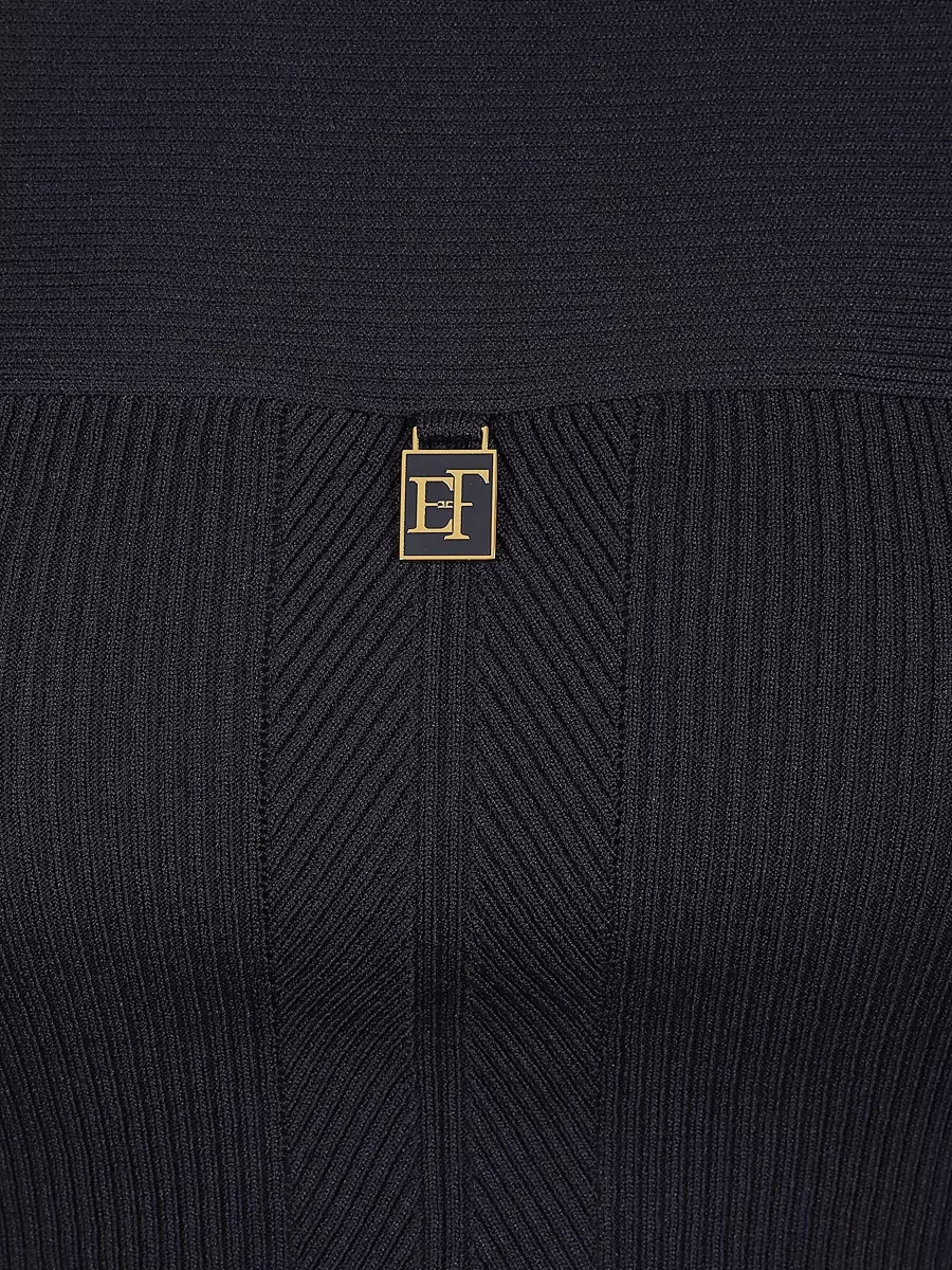 Elisabetta Franchi Fine-Knit Top