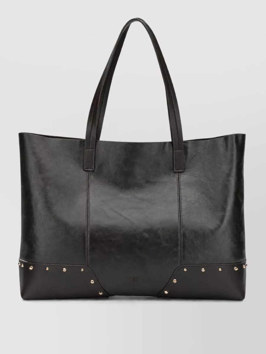 Pinko love bag leather tote bag