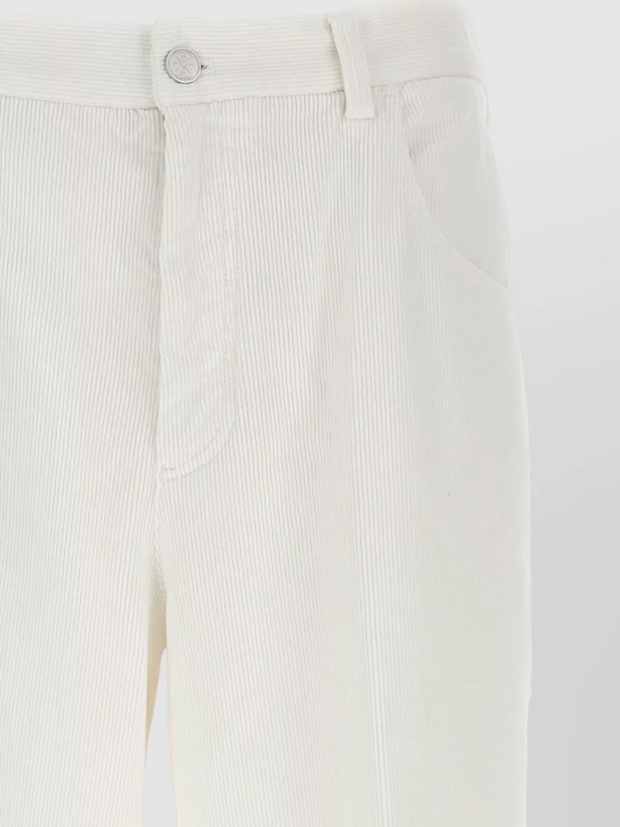 Cellar Door Corduroy Straight-Leg Pants