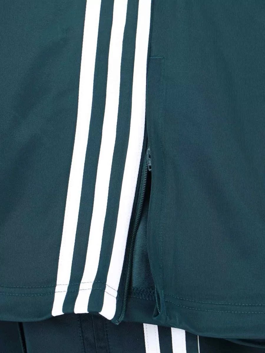 Adidas Straight Trousers Elastic Waistband Side Stripes