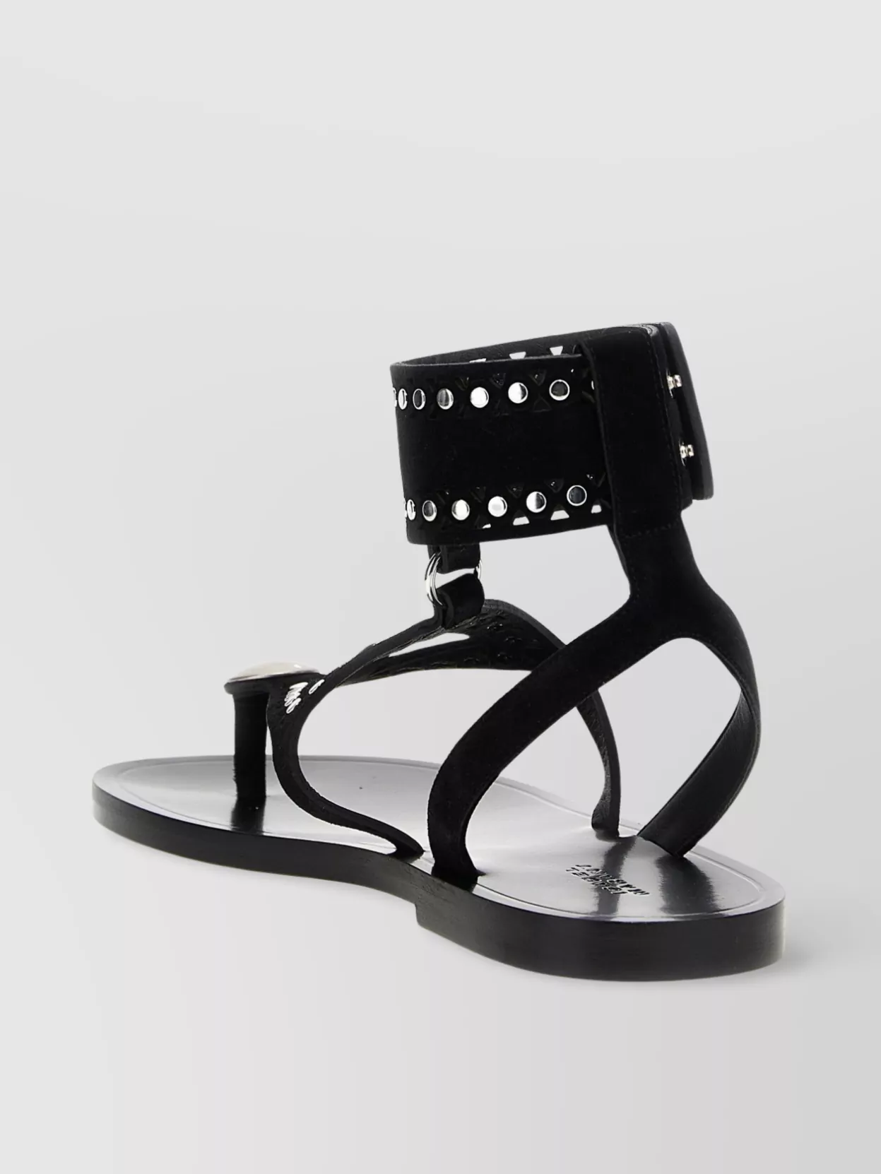 Isabel Marant Flat Sandals Embellished Studded Design
