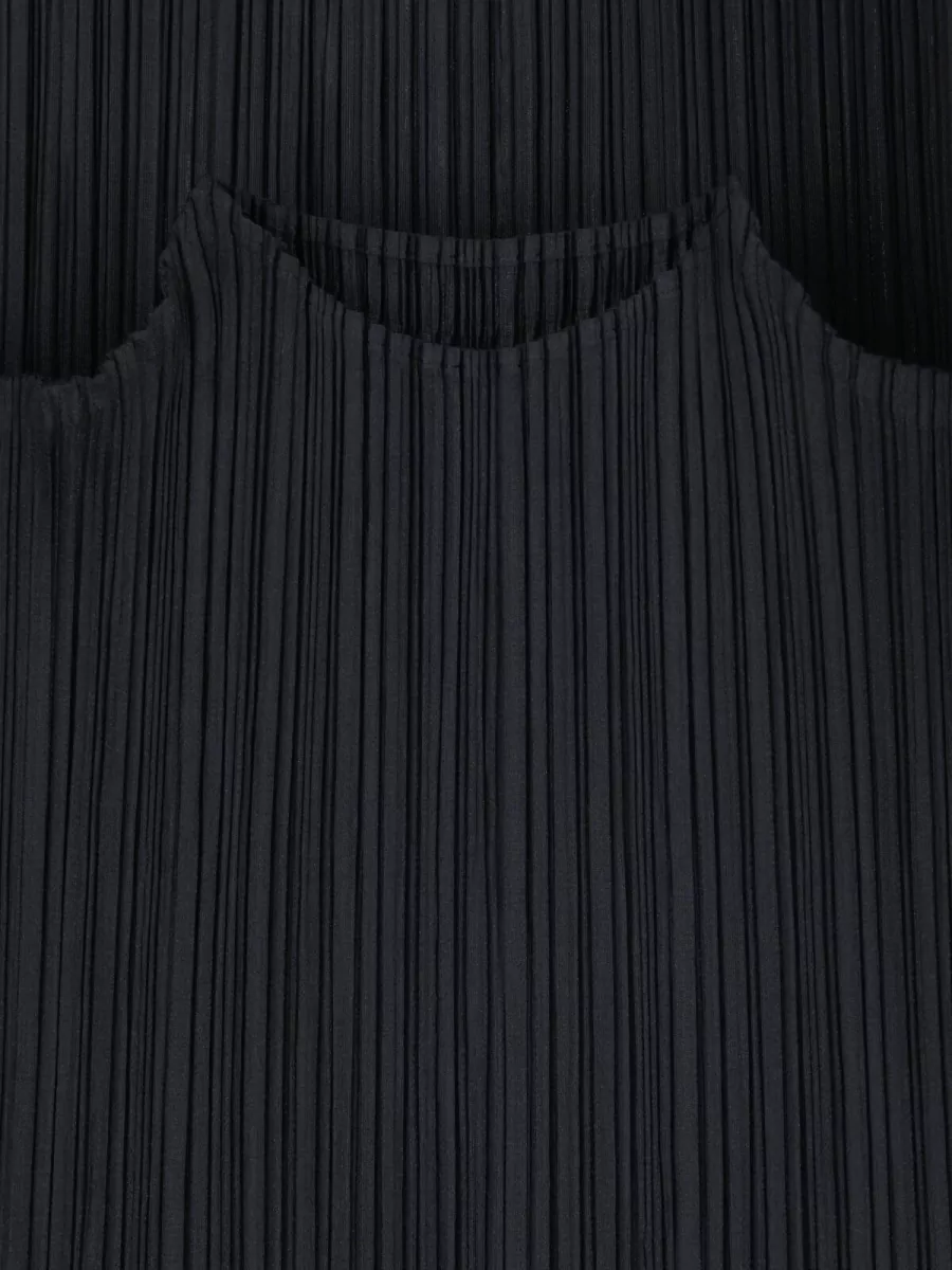 Pleats Please Issey Miyake Pleated Midi Dress
