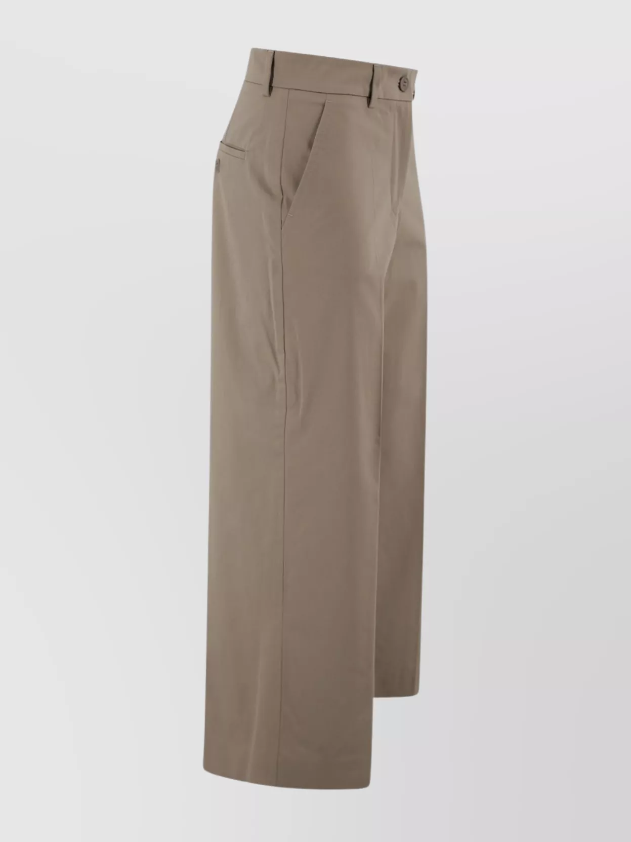 Weekend Max Mara Trousers With Straight Leg And Pockets In Neutral