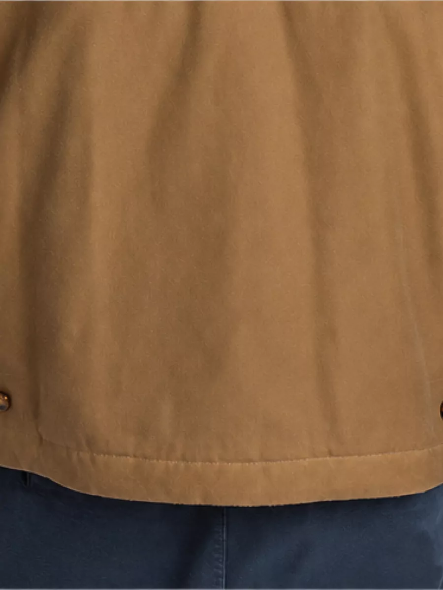 Baracuta Waxed Cotton Regular-Fit Single-Breasted Coat