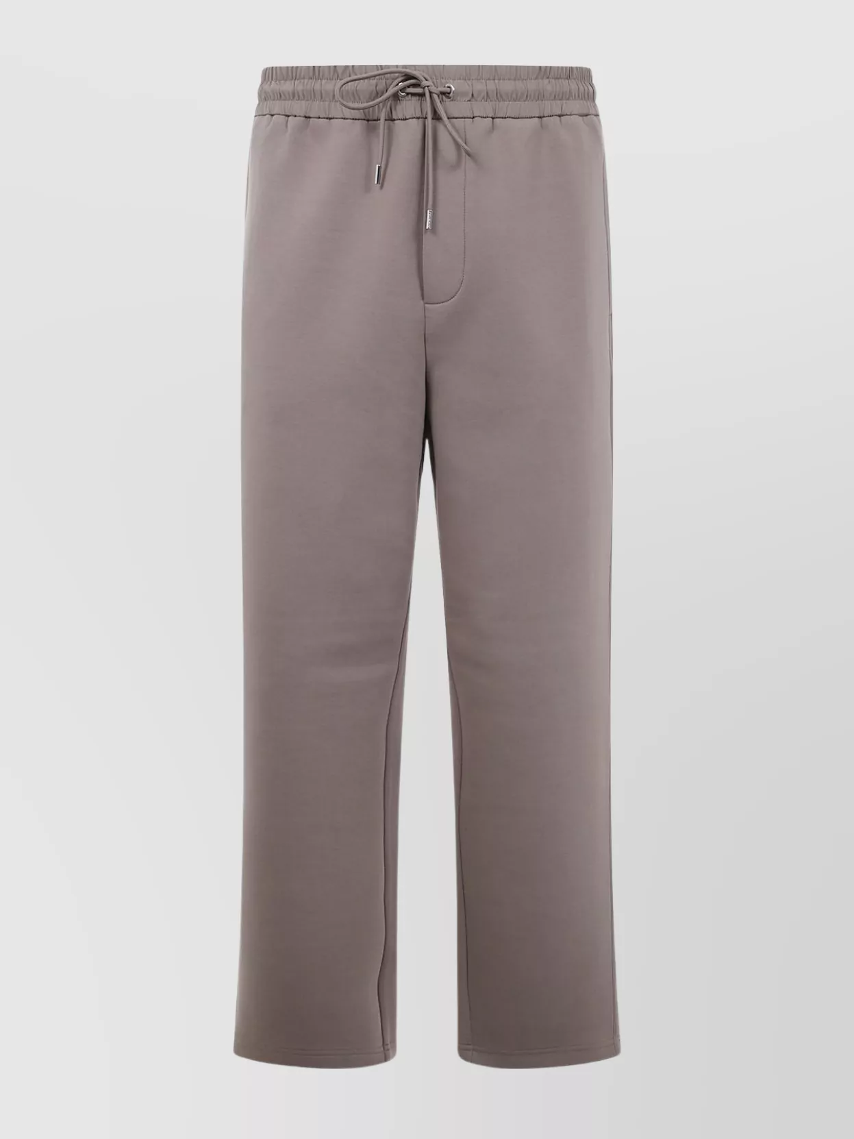 Michael Kors Elastic-waistband Cotton Trousers In Pink