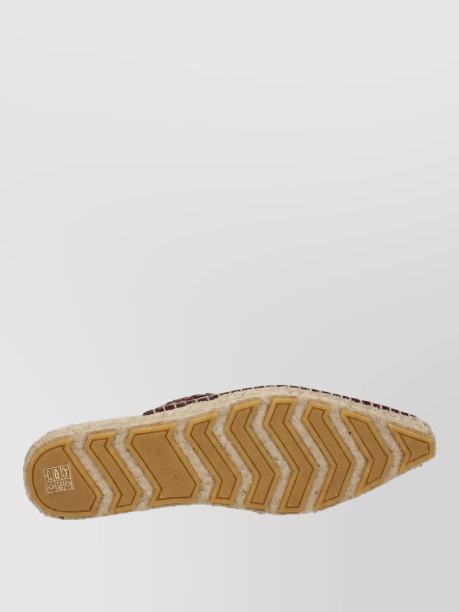 Bottega Veneta Leather Espadrilles