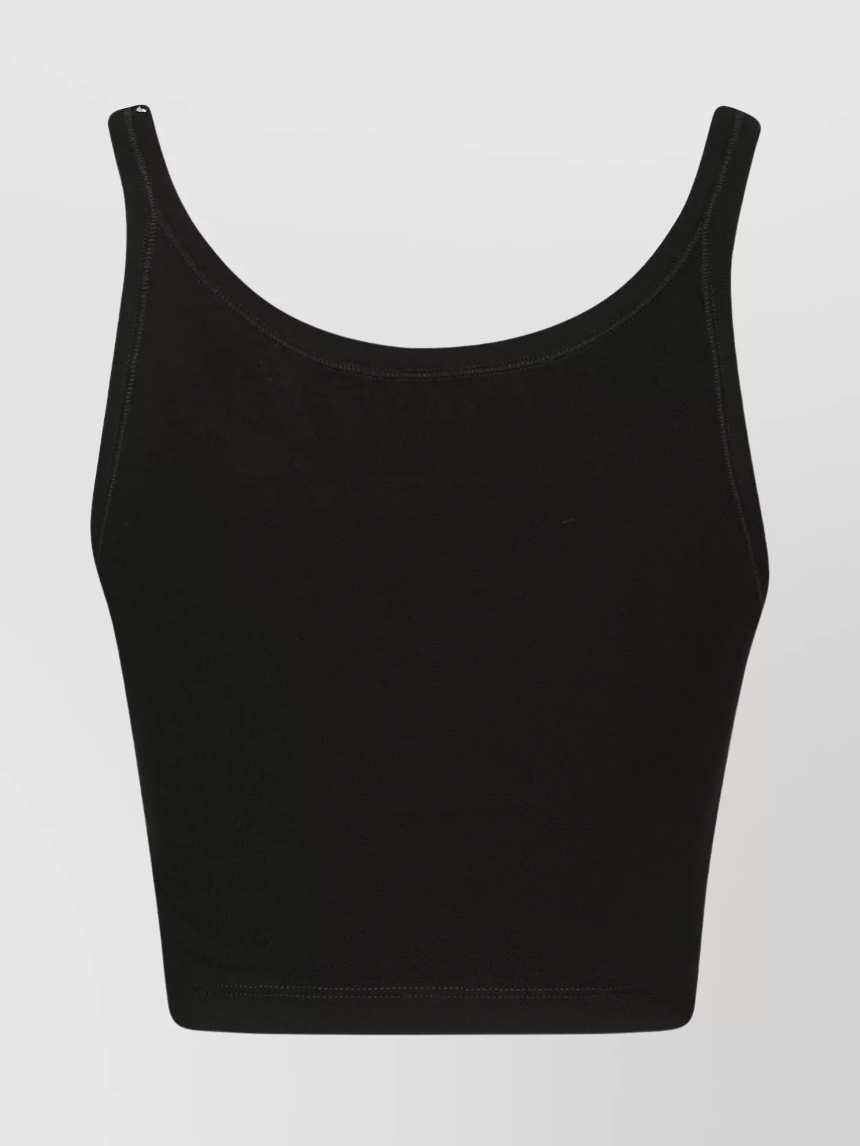 Palm Angels Ribbed Crop Tank Wide Straps