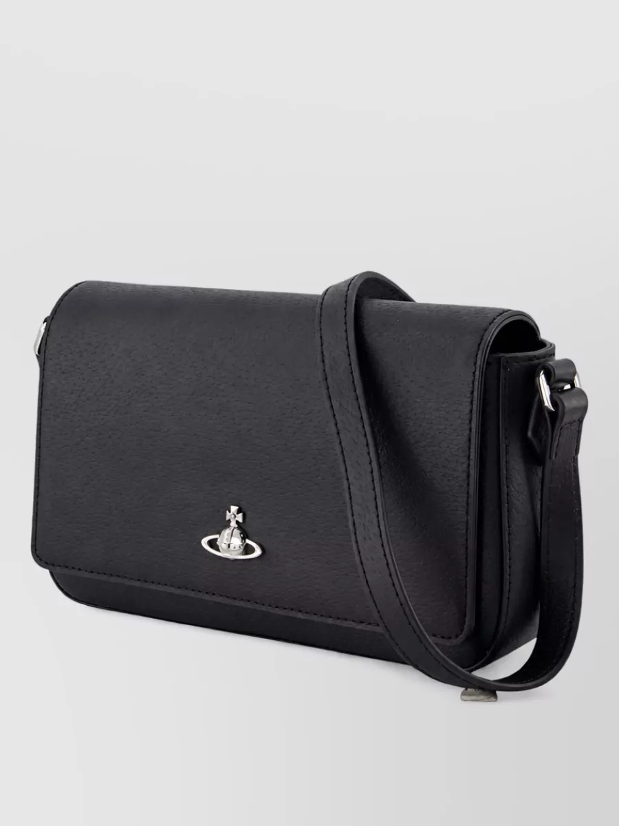 Vivienne Westwood Ginny Leather Clutch Bag