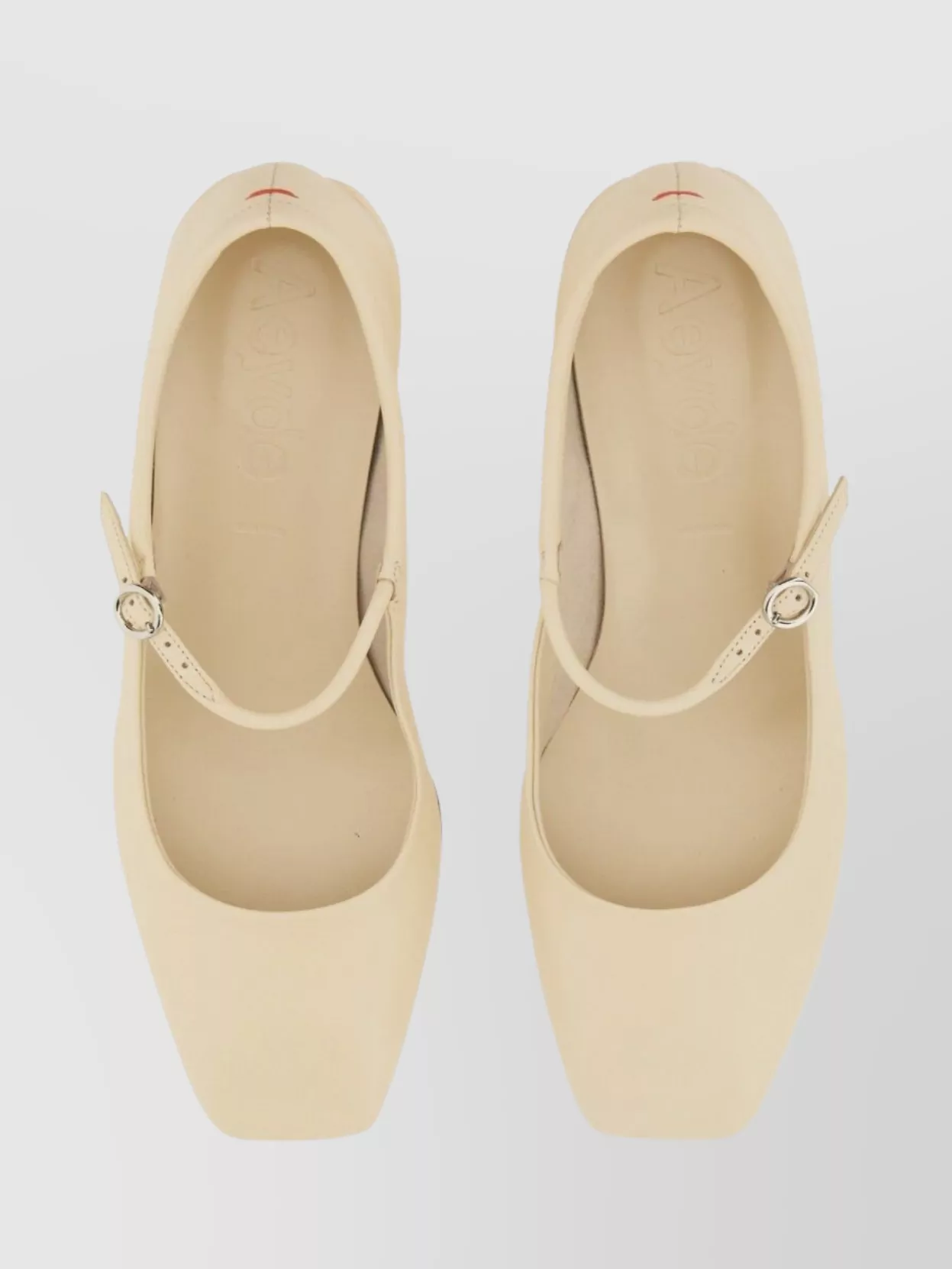 Aeyde "aline" Block Heel Square Toe Pumps