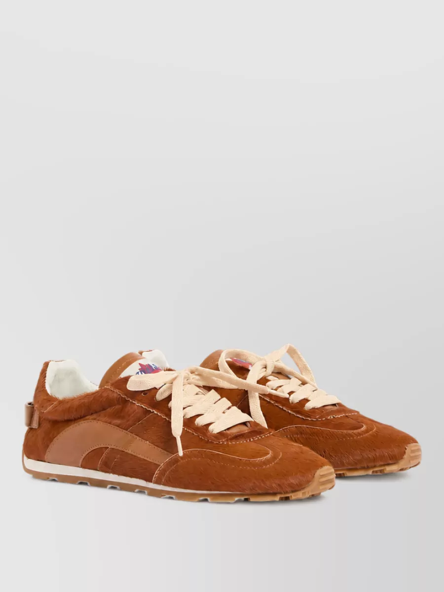 Dsquared2 Leather Low-Top Sneakers